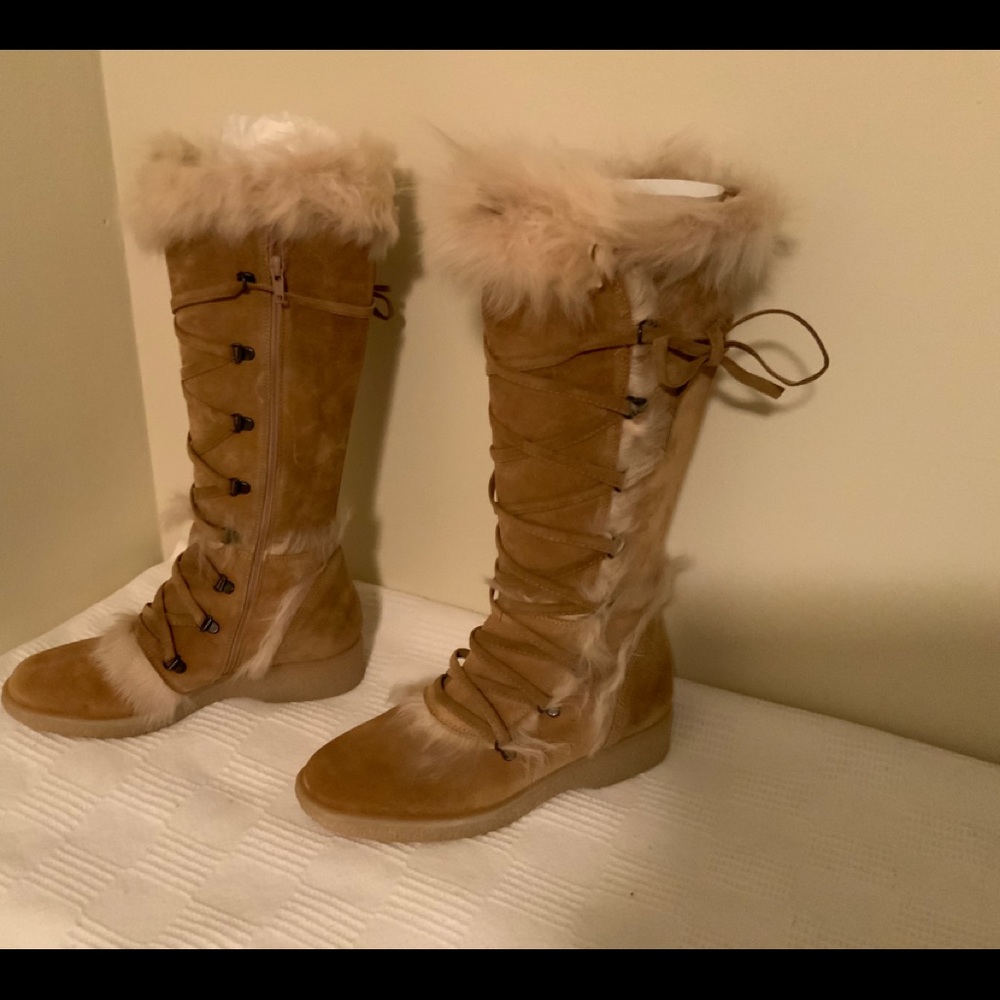 Coach Andi suede boots vintage. .Rare